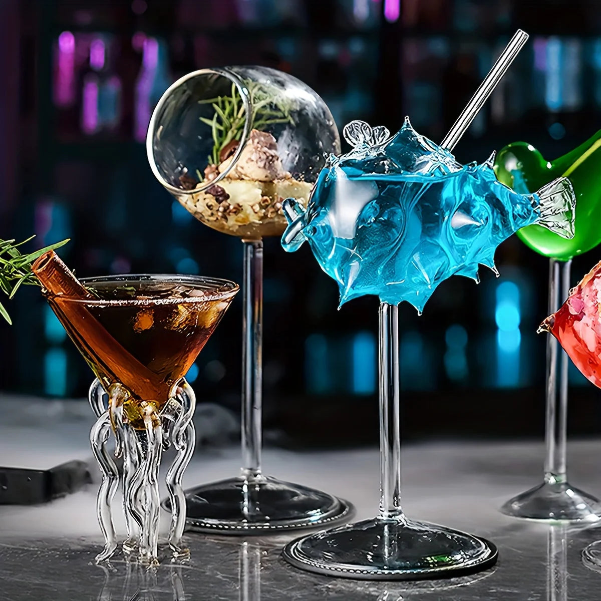 Funky cocktail glasses online