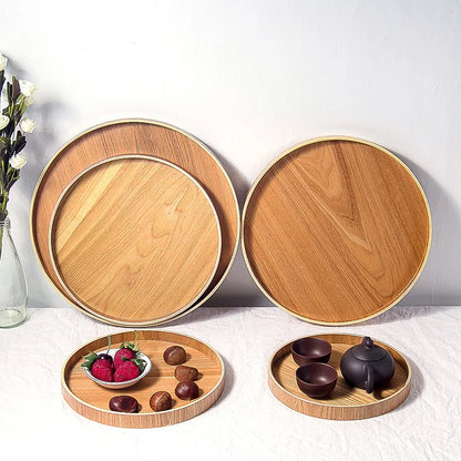 Wooden Food Serving Plate