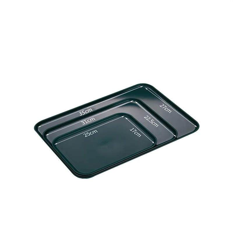 Nordic Dark Rectangular Tray