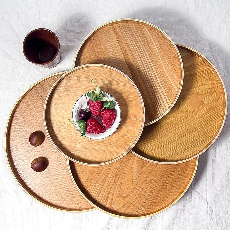 Wooden Food Serving Plate